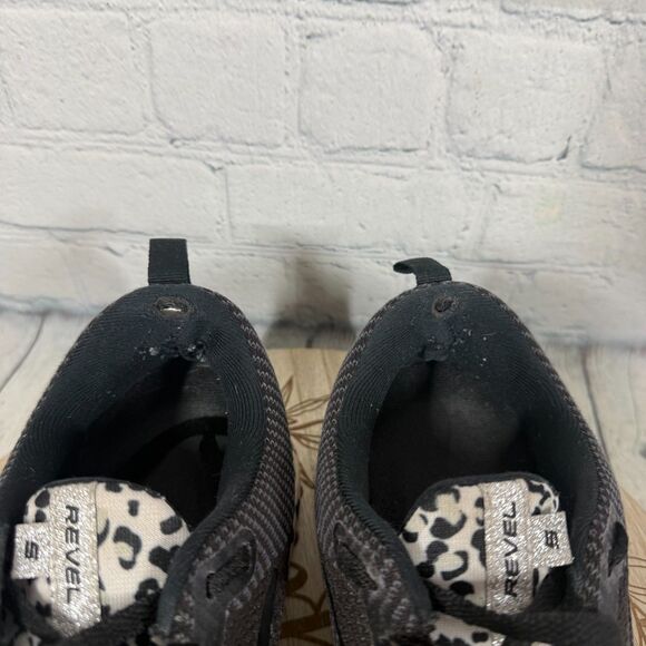 Brooks Revel 5 Women Size 9.5 Black Snow Leopard Running Gym Shoes - Picture 2 of 13